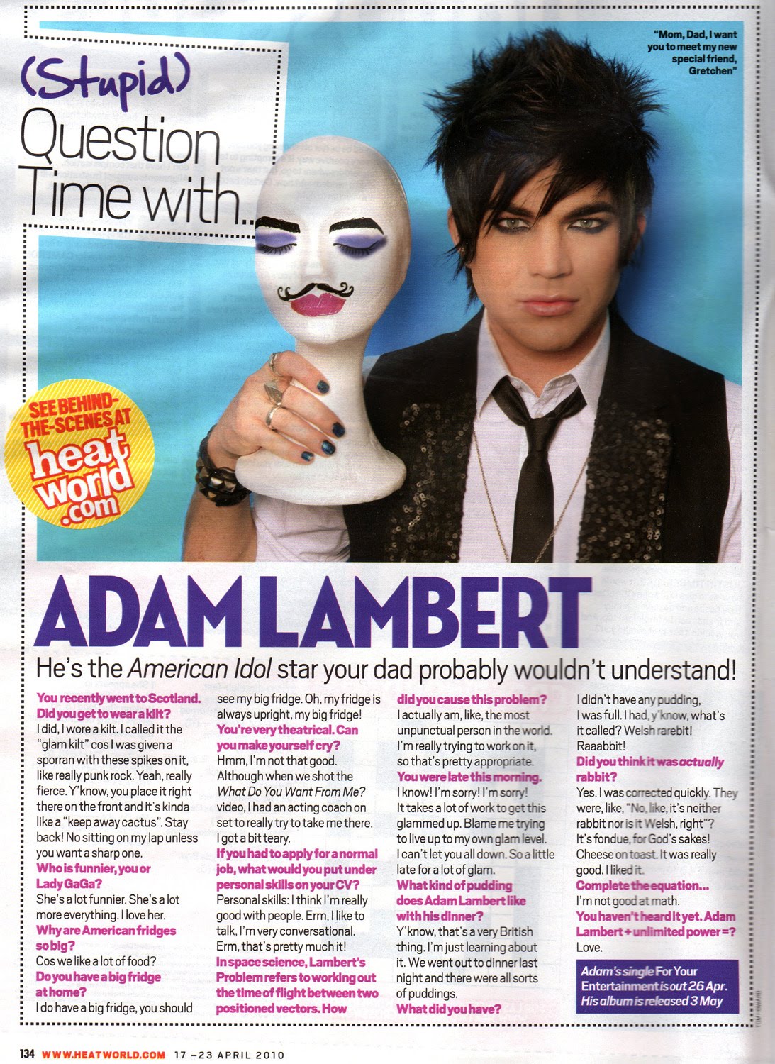 magazines interviews