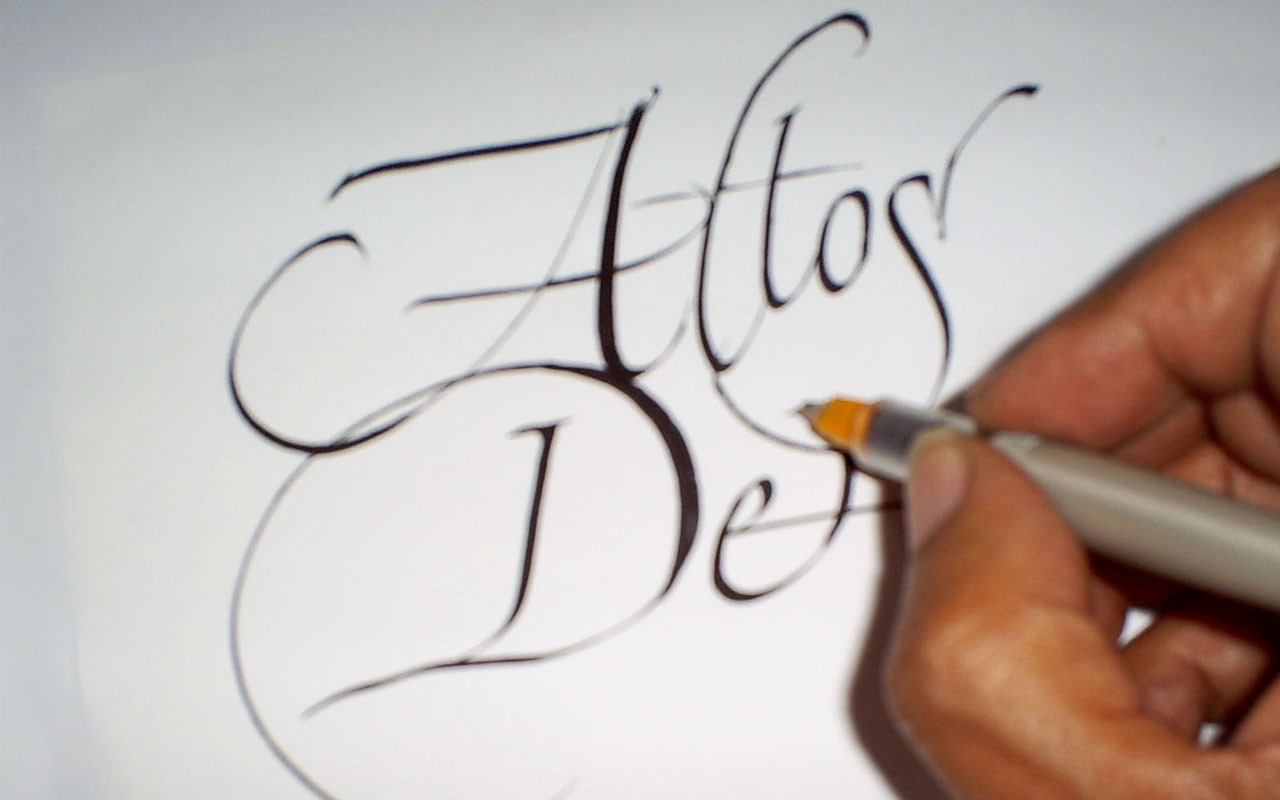 Jaime de Albarracín / Caligrafía en Perú: Caligrafía Digital en ...