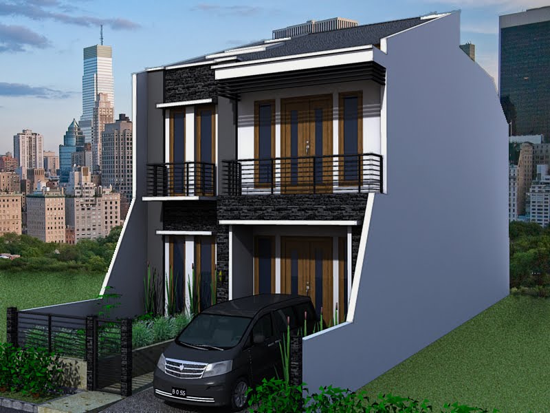 Desain rumah minimalis di bilangan Duren Sawit