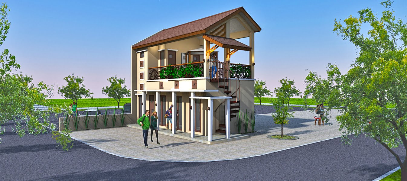 Ruko Minimalis 2 Lantai Tampak Depan Ruko Minimalis 2 Lantai Tampak Depan