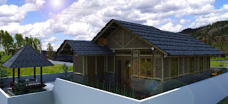 Desain Rumah Bambu Desain Rumah Bambu