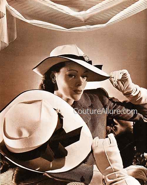 Couture Allure Vintage Fashion How To Buy a Hat 1