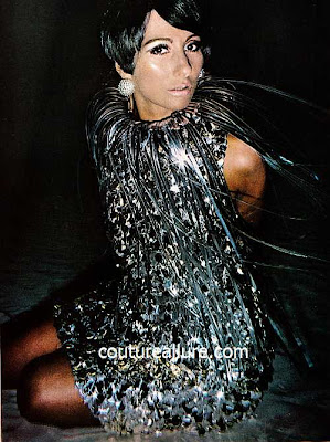 Hiro fashion photo, Bill Blass, Paco Rabanne