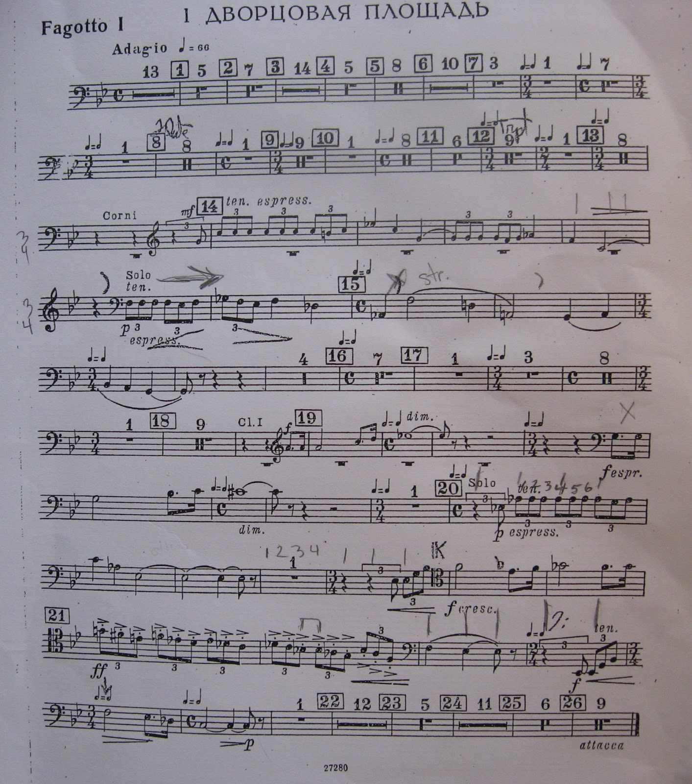 bassoon blog Shostakovich 11