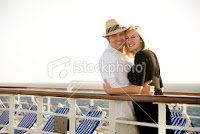 cute couple on cruise