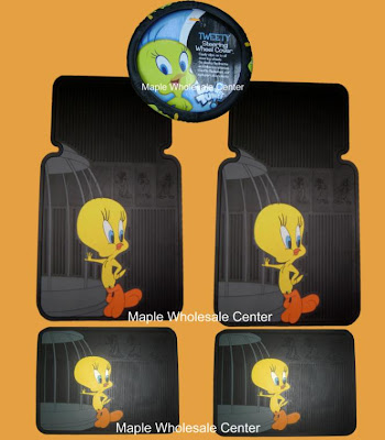 5pcs Tweety Bird Car Accessories