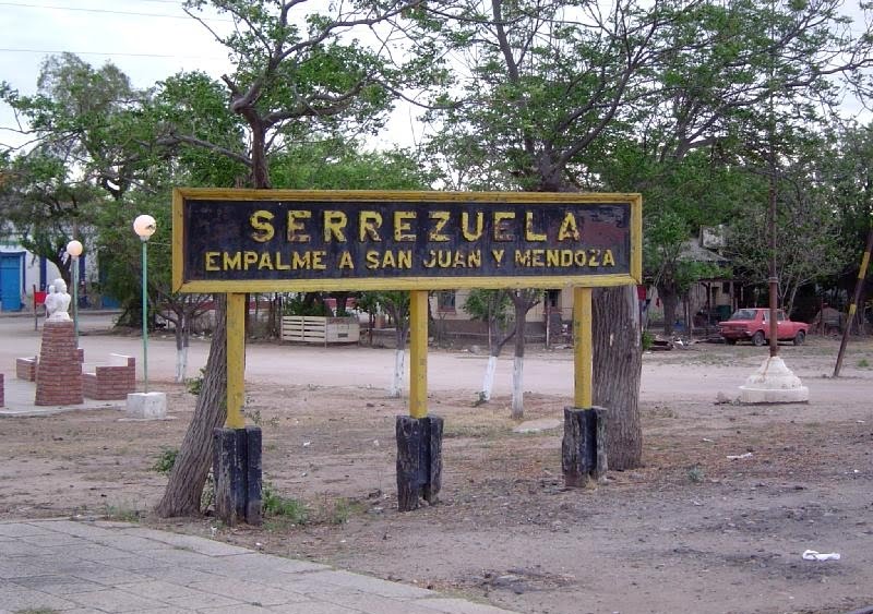 El viejo almacen argentino Serrezuela, norte de Córdoba.