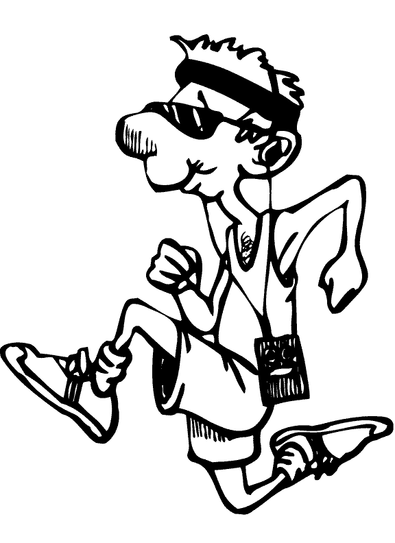 Stick Guy Running