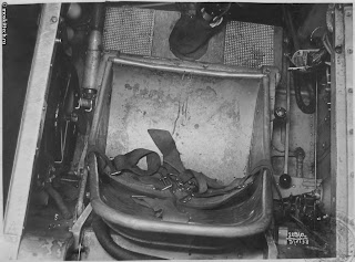 early Bf-109 cockpit and seat