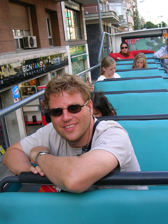 Robin the Tourist, BCN, August 2007