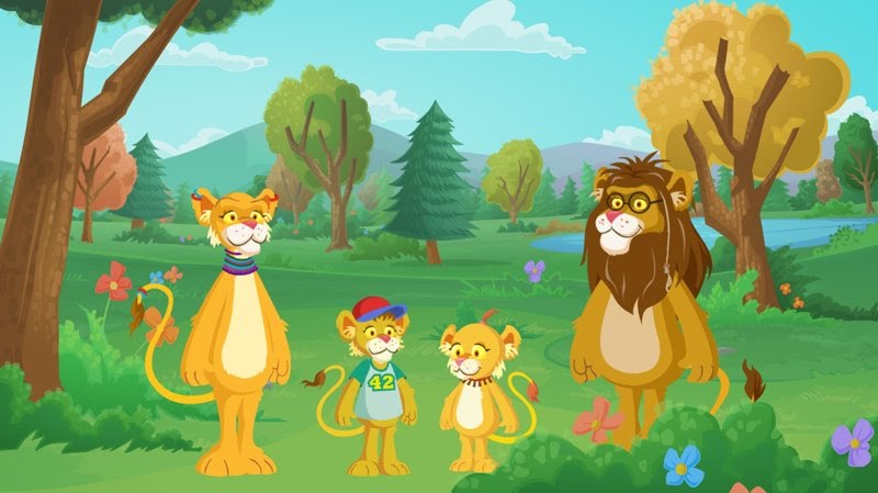 Dave Schlafman's Doodles: Animated Lions!!!