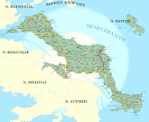 Χάρτης της Εύβοιας