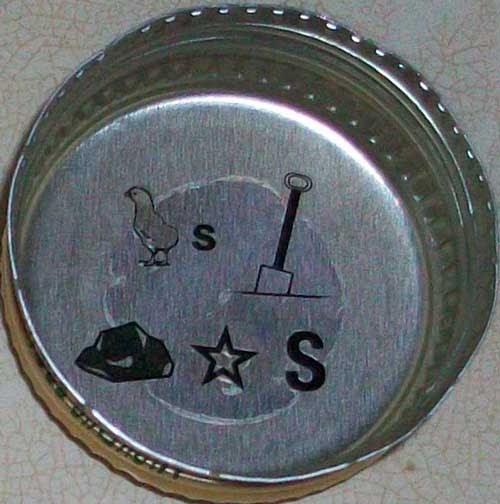 Mickey's Beer Cap Puzzle Answer Board Mickeys Beer Cap Puzzle 45 Baby