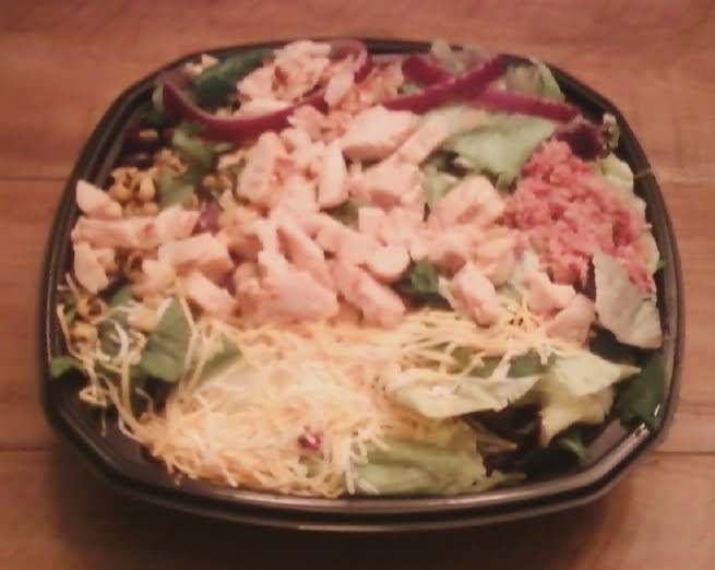Fat Pride Times Southwestern Chicken Salad New Salads at Carl's Jr