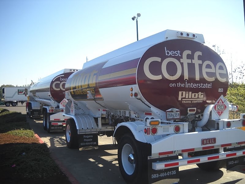Fat Pride Times Amazing Food Finds The Coffee Tanker Truck From