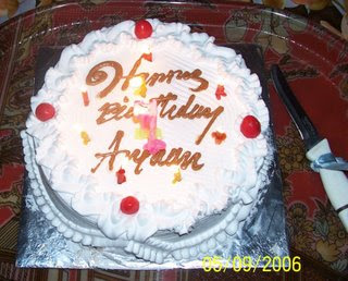 Ayaan - the wonder kid: Ayaan’s First Birthday