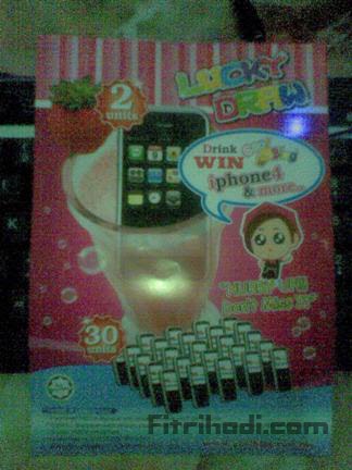 Hadiah lucky draw cool blog