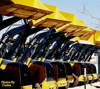 Yellow Front Loaders