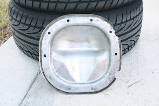 2000 Ford Mustang GT Differential Cover Cleaned Up