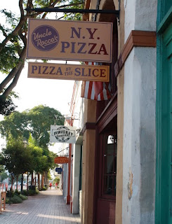 Sidewalk View of Santa Barbara, CA