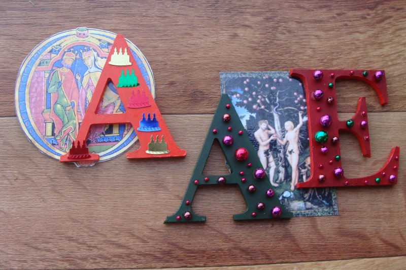 Under Her Starry Mantle Advent Saints Christmas Tree Ornaments