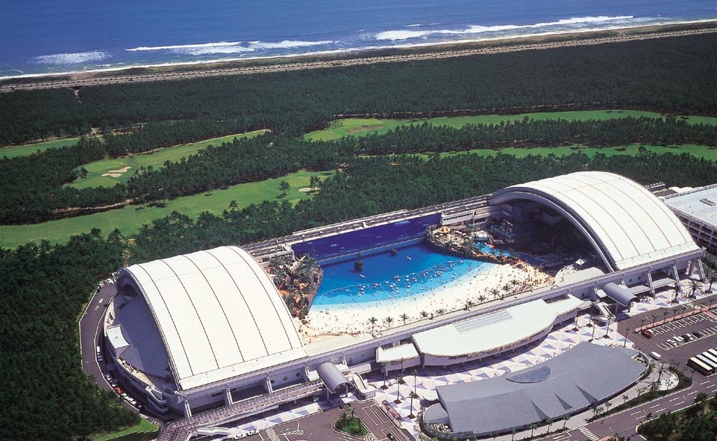 Artificial Beach in Japan