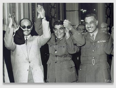ثمن الصداقة في حكم مصر (6): العُمدة يقود الجيش Nasser+Naguib+Salah+Salem