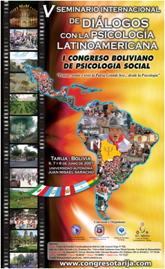 I Congreso Boliviano de Psicología Social  / 2007