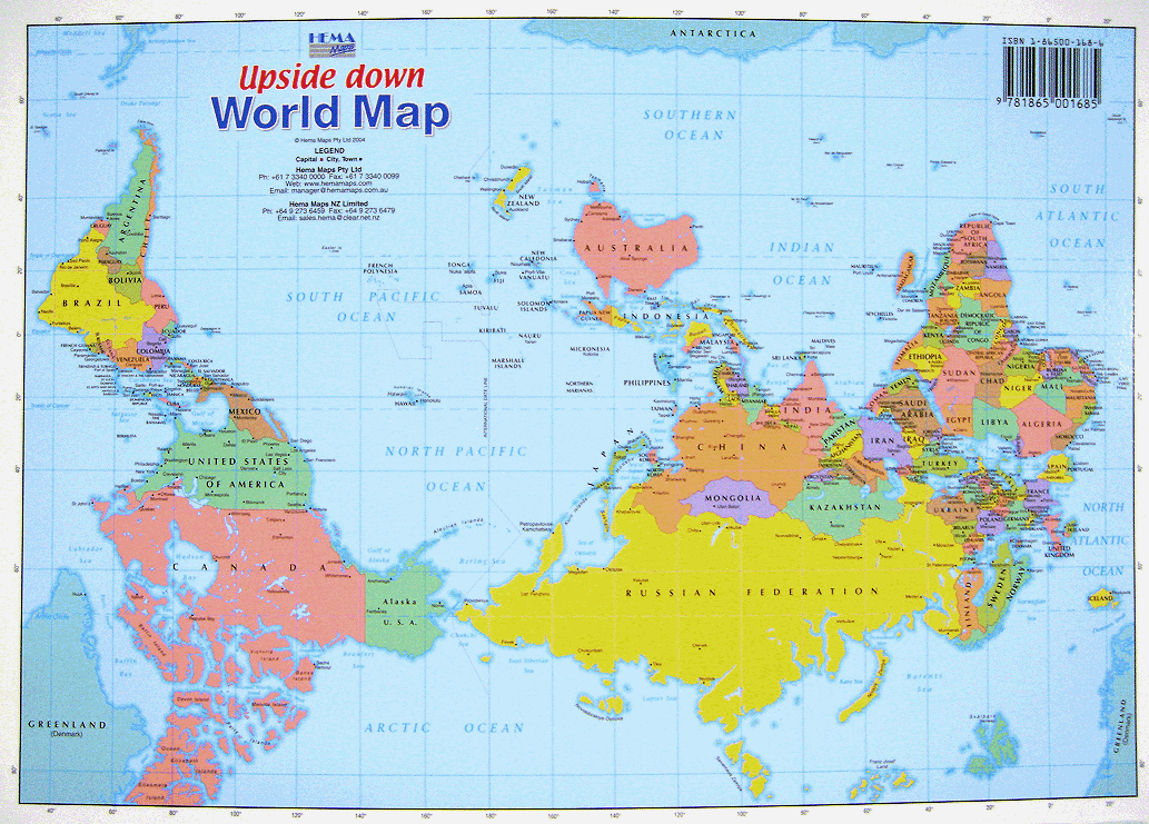 The political world map 