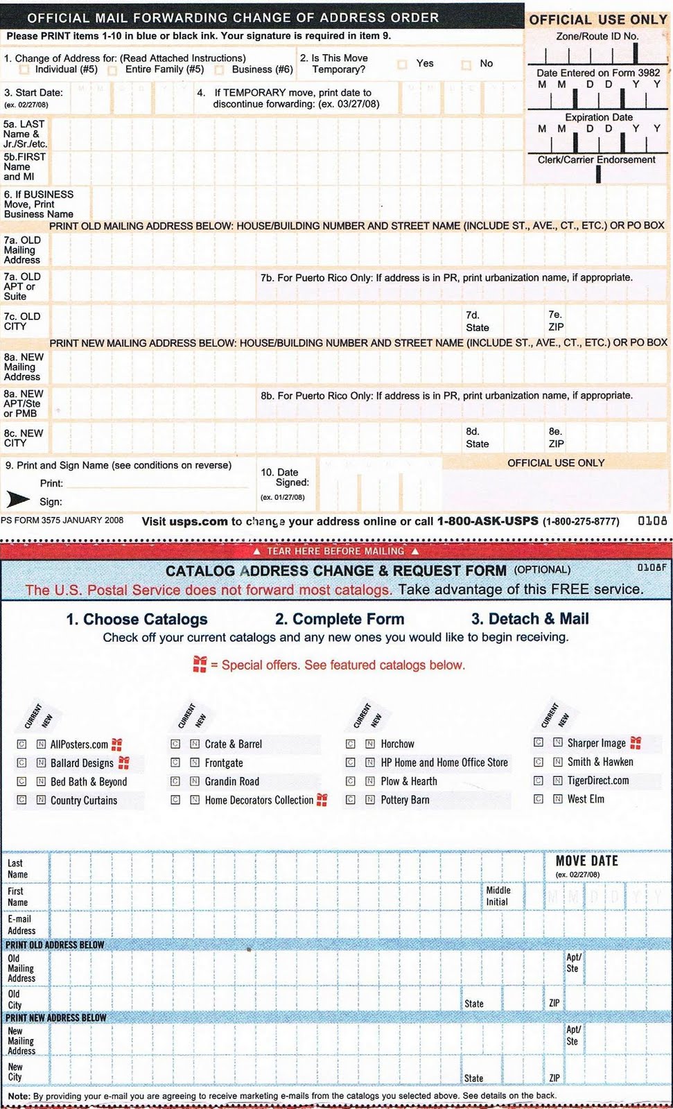 usps moving form dolap magnetband co new resident form usps