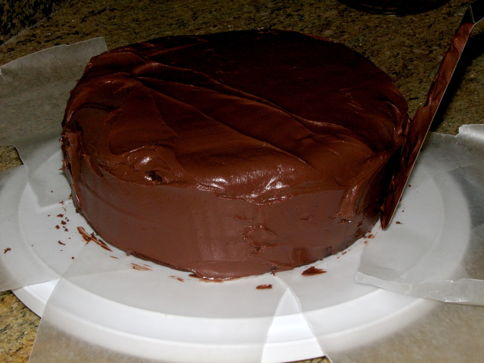 * Chocolate Tomato Cake with Mystery Ganache