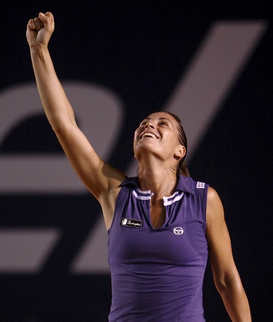 Sports and Beauty: Flavia Pennetta