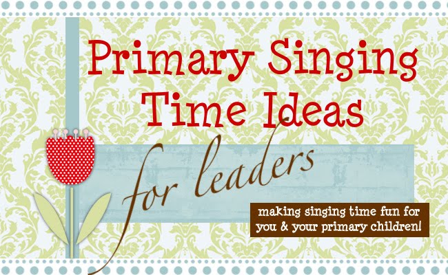 LDS Primary Chorister Ideas