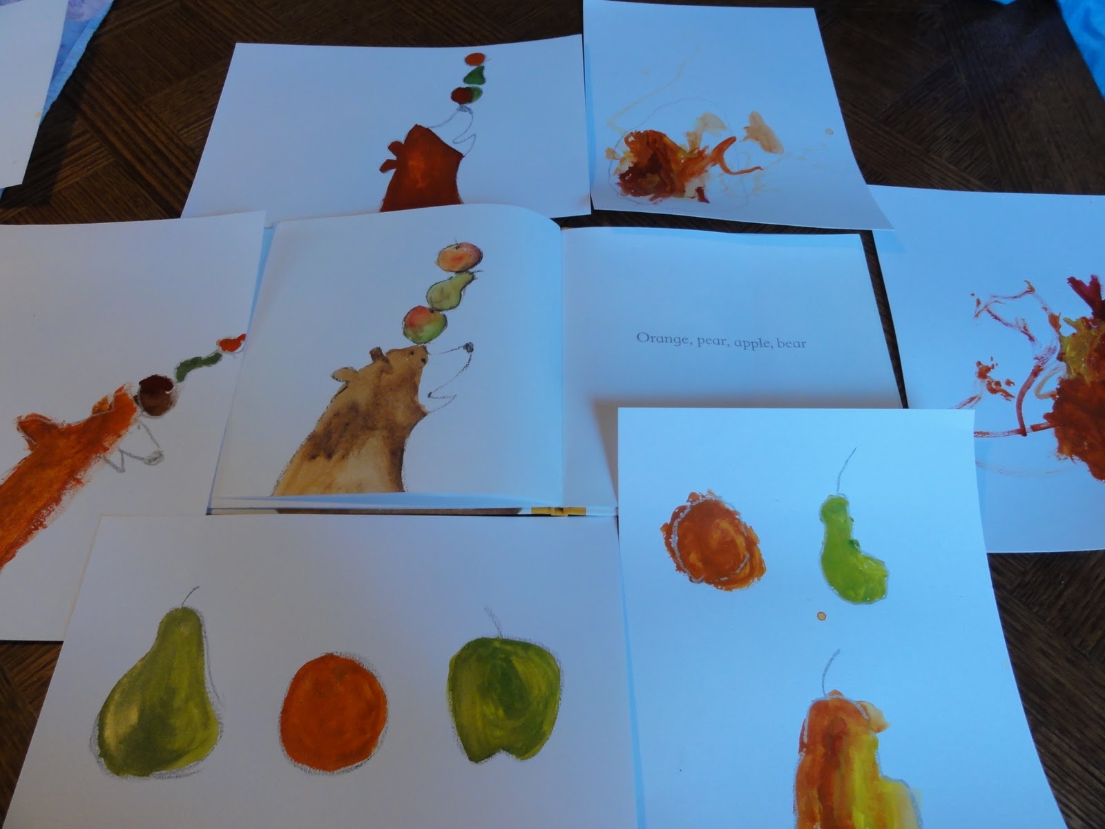 Earthly Joyride Painting fruit