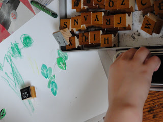 Earthly Joyride: How to make an alphabet tree