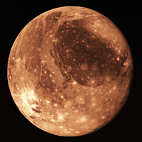Image: Jupiter's Moon Ganymede, Credit: NASA