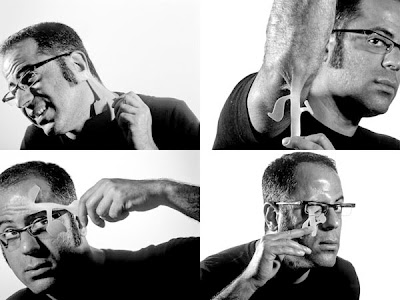 Oded Ezer: 'Implanting Hebrew letters into my body'