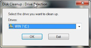 Menggunakan disk cleanup untuk membersihkan file sampah windows 7