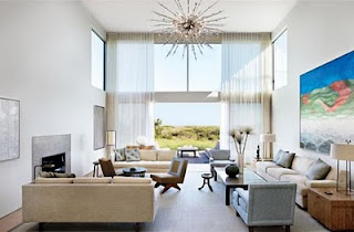 Beach House with Modern Interior Design