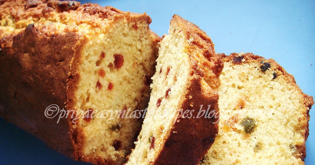 Priya's Versatile Recipes Christmas Condensed Milk Dry Fruits & Nuts Cake