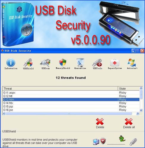 My SOFTWARE APPLICATION RESPIRATORY USB+Disk+Security