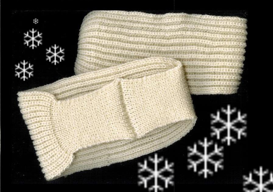 Marzipanknits Two Machine Knit Ski Headbands Done!