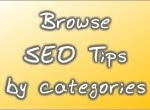 SEO Tips by Categories