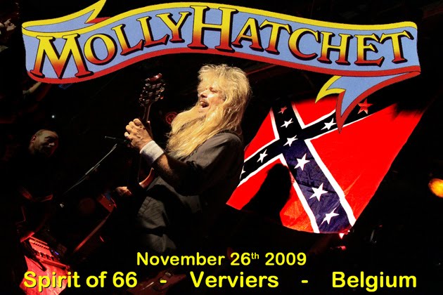 Molly Hatchet (26nov09) at the "Spirit of 66" in Verviers, Belgium.