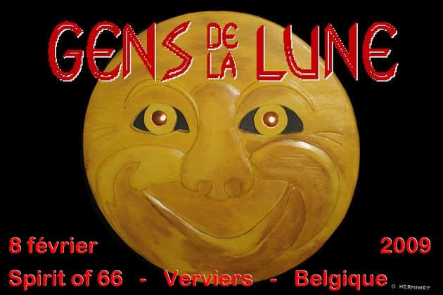 Gens de la Lune (08/02/09) at the "Spirit of 66" in Verviers, Belgium.