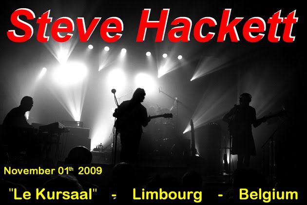 Steve Hackett (01/11/09) at "Le Kursaal", Limbourg, Belgium.