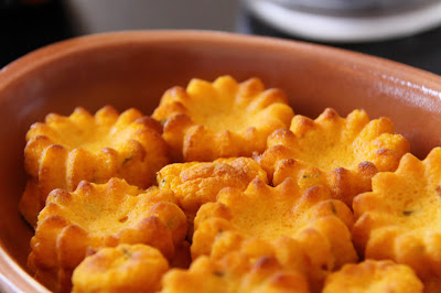 Ma cuisine vapeur: Cannelés carottes Vache qui Rit