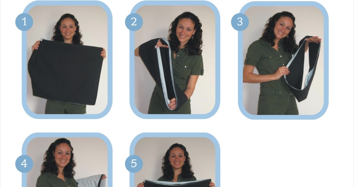 MAMA COELHA BABY SLINGS Modo de usar o Pouch Sling