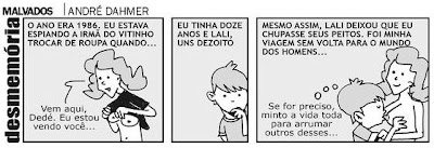 Malvados, André Dahmer, Desmemória, Peitos, Chupar Malvados, André Dahmer, Desmemória, Peitos, Chupar