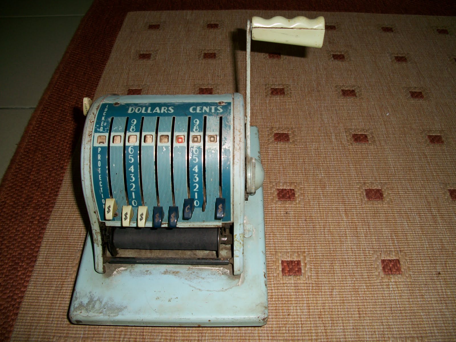 collectible items Vintage PAYMASTER ( Check writer )